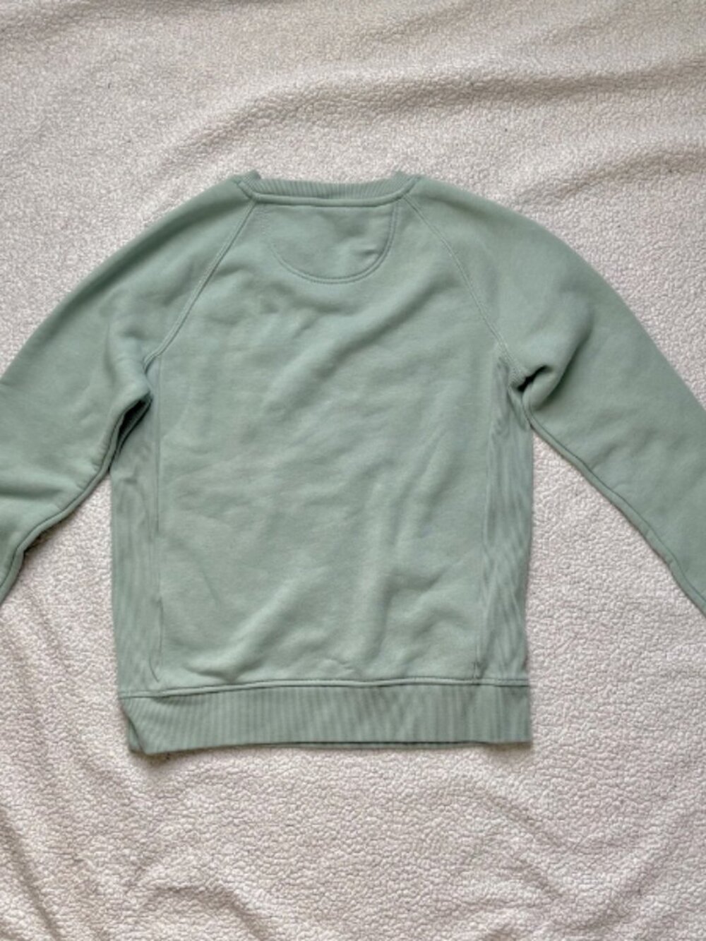 Carhartt Women's Small Crew Neck Pullover Sweatshirt - Sage. Relaxed Fit - Picture 4 of 6